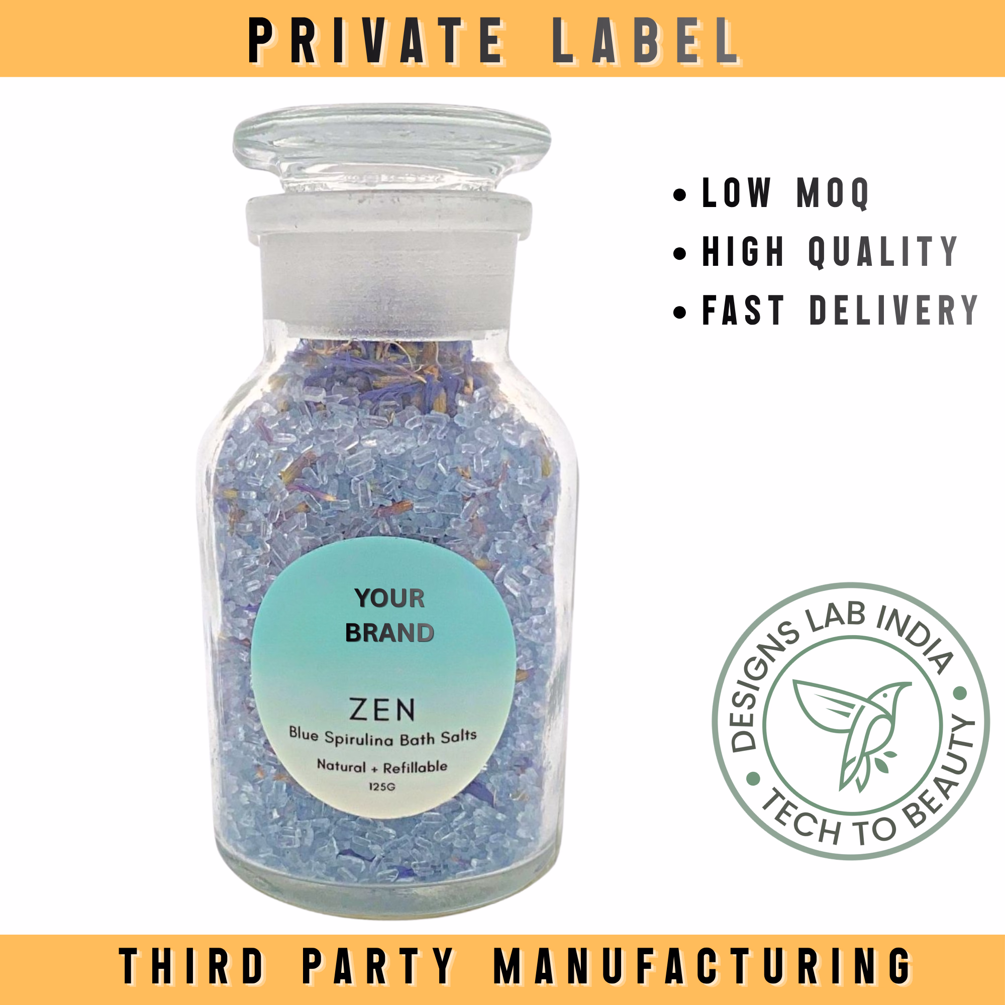 Blue Tansy Bath Salt
